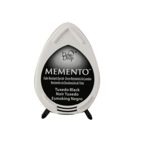Poduszka z tuszem do stempli Memento 4,2x2,8cm Czarna